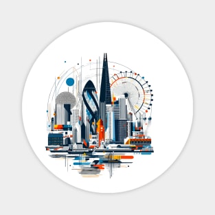 Skyline London Magnet